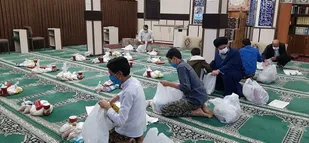 جمع آوری کمک&zwnj;های مومنانه توسط پایگاه مقداد درهفته بسیج