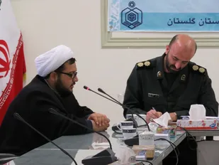 افتتاح پایگاه بسیج اداره اوقاف شهرستان گرگان