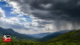 رگبار و رعدوبرق در راه اردبیل