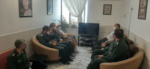 دیدار امام جمعه و فرمانده سپاه ناحیه شاهرود از خانواده شهدا عملیات مرصاد+ تصاویر