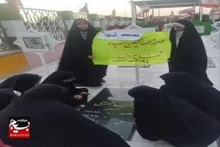 بسیجیان یاد شهدا را در دل&zwnj;ها زنده کردند