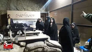 برگزاری دوره آموزشی تیراندازی با سیمولاتور در شاهرود+ تصاویر