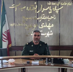 نشست خبری سرگرد پاسدار مهدی حیدری جانشین فرمانده سپاه حضرت مهدی موعود(عج) شهرستان قدس با حضور اصحاب رسانه برگزار شد