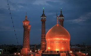 نحوه برگزاری مراسم شب احیا در حرم بانوی کرامت