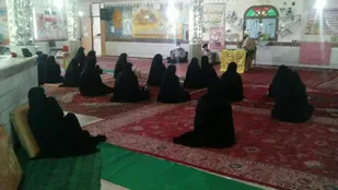 سرکشی معاونت تعلیم و تربیت سپاه استان سمنان از پایگاه بسیج خواهران کلاته خیج+ تصاویر