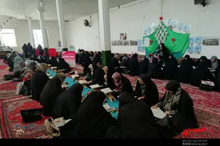 محفل ترتیل&zwnj;خوانی قرآن به یاد شهدای سوم خرداد در پایگاه شهید بهشتی همدان
