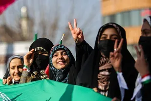 دعوت بسیج جامعه زنان قم برای حضور حداکثری بانوان در راهپیمایی ۲۲ بهمن
