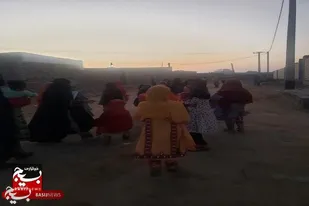 پیاده روی بسیجیان به همت پایگاه شهیده نسترن خسروی ناحیه کنارک