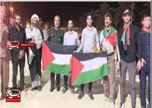 تجمع مردمی به مناسبت پیروزی جبهه مقاومت در شهر اهرم برگزار شد