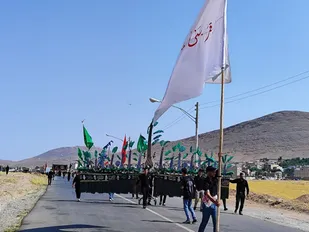عزاداری ۲۸ صفر در استان چهارمحال و بختیاری(غرب شهرکرد)
