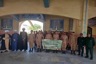 روز سرباز در سپاه ناحیه کبودراهنگ برگزار شد
