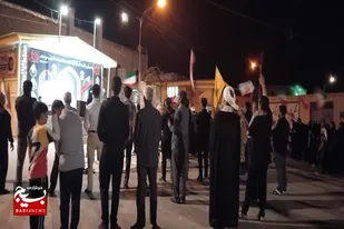 یکصد و چهل و پنجمین شب همبستگی در بخش سردرود