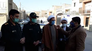خدمتی دیگر از بسیجیان قزوین