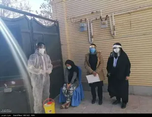 خواهران بسیجی خط مقدم این جبهه