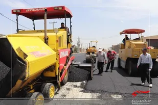 عملیات روکش آسفالت راه&zwnj;های استان اردبیل