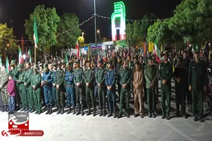 بزرگداشت سالروز آزادسازی خرمشهر در تجمعات شبانه شهرستان رزن