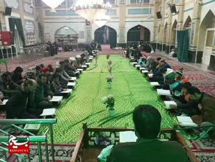 بقعه متبرکه امامزادگان طرقبه شاندیز؛ میزبان زائران با ضیافت الهی در آرامش بهاری+ عکس