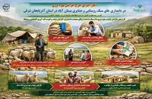 آغاز اجرای طرح افزایش بهره&zwnj;وری در دامداری&zwnj;های سبک روستایی و عشایری بستان&zwnj;آباد&nbsp;&nbsp;