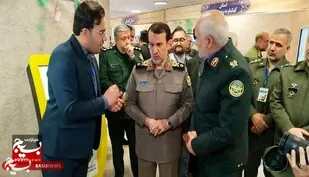 بازدید سردار کارگر از غرفه تولیدات فضای مجازی اداره&zwnj;کل حفظ آثار و نشر ارزش&zwnj;های دفاع مقدس سیستان و بلوچستان