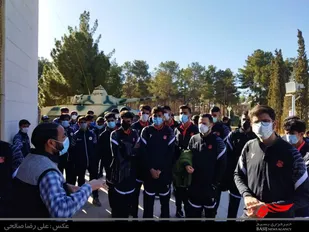تجدید بیعت ورزشکاران با آرمانهای شهدا