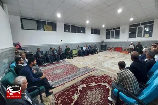 برگزاری شب خاطره با رزمندگان در شهرستان درگزین