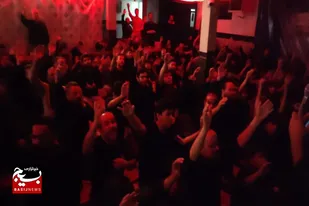 سوگواری پرشور عزادارن حسینی در مسجد ابوالفضل العباس (ع) صالح&zwnj;آباد