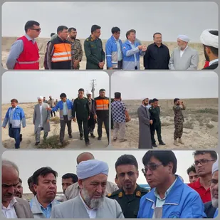 پیگیری وضعیت مفقودشدگان سیل در مناطق چات و دده&zwnj;الوم مراوه&zwnj;تپه