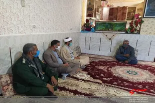 دیدار و سرکشی از ایثارگران زهکی