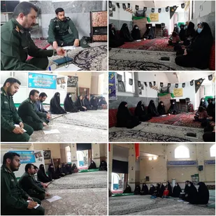 نشست بصیرتی خواهران بسیجی پیشوا با حضور فرمانده سپاه