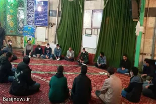 بازدید فرمانده حوزه امام حسن (ع) ملایر از پایگاه شهید مطهری
