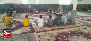 حلقه های قرآنی صالحین در روستاهای منصوره علیا و غریبه شهرستان شادگان