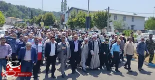 راهپیمایی جمعه &laquo;خشم و نصر&raquo; در گیلان برگزار شد