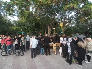 ایستگاه صلواتی پایگاه راهیان کربلا حوزه مقداد سپاه تبریز