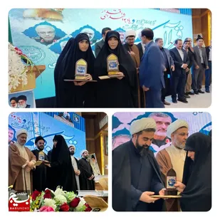 مادر و دختر قرآنی از باغملک مقام اول حفظ قرآن را در مشهد مقدس کسب کردند