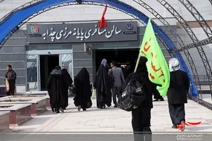نصب مه پاش و آماده&zwnj;سازی محل اسکان زوار در مرز چذابه