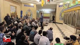 مراسم اختتامیه کاروان راهیان نور غرب پایگاه بسیج شهداءزاویه با عنوان سفر عشق &nbsp;