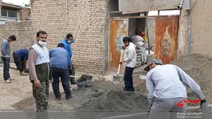 سقف منزل یک خانواده نیازمند در شهرستان بجنورد مرمت و بازسازی شد