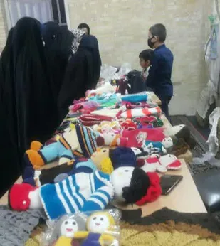 برگزاری نمایشگاه دستاورد&zwnj;های جوانه&zwnj;های صالحین زارچ در هفته دفاع مقدس