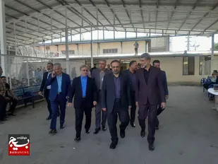 بازدید مسئولین استانی از اردوگاه مراقبتی اتباع و مهاجرین خارجی شهید وکیلی استان البرز+تصاویر
