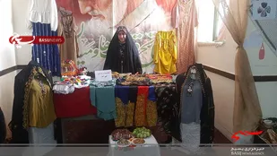 افتتاح نمایشگاه اسوه پایگاه های مقاومت بسیج در شهرستان کهنوج