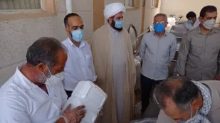 مردم سرپل ذهاب میهمان سفره کریمانه امیرالمومنین(ع) شدند