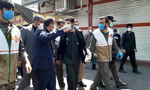 اجرای رزمایش رزم لسانی و رزمایش همیاران سلامت در ناحیه مالک اشتر