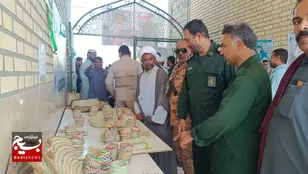 برپایی نمایشگاه صنایع دستی در بخش بنت
