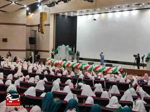 جشن ۲ هزار دختر روزه اولی در مشهد