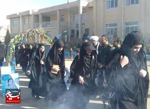 اعزام دانش آموزان به مناطق عملیاتی خورستان