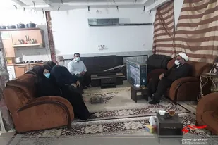 دیدار هماهنگ کننده عقیدتی سیاسی&zwnj;های ارتش در منطقه سیستان و بلوچستان با خانواده معظم شهید علی صاحبی