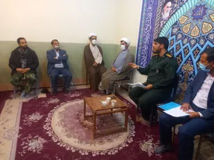 جلسه هم اندیشی و برنامه ریزی دهه فجر در حوزه مقاومت بسیج روح الله ناحیه مرکزی یزد برگزار شد