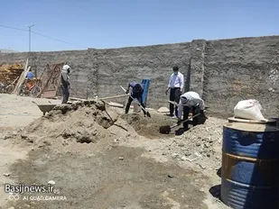 اردوی جهادی بسیجیان حوزه نبی اکرم (ص) زاهدان
