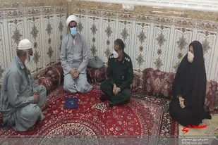 دیدار با خانواده شهید احمد چاردیواری در چابهار
