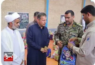 تهیه  بسته بندی و توزیع ۴۵۰ بسته حمایتی به مناسبت هفته دفاع مقدس در ایرانشهر&nbsp;